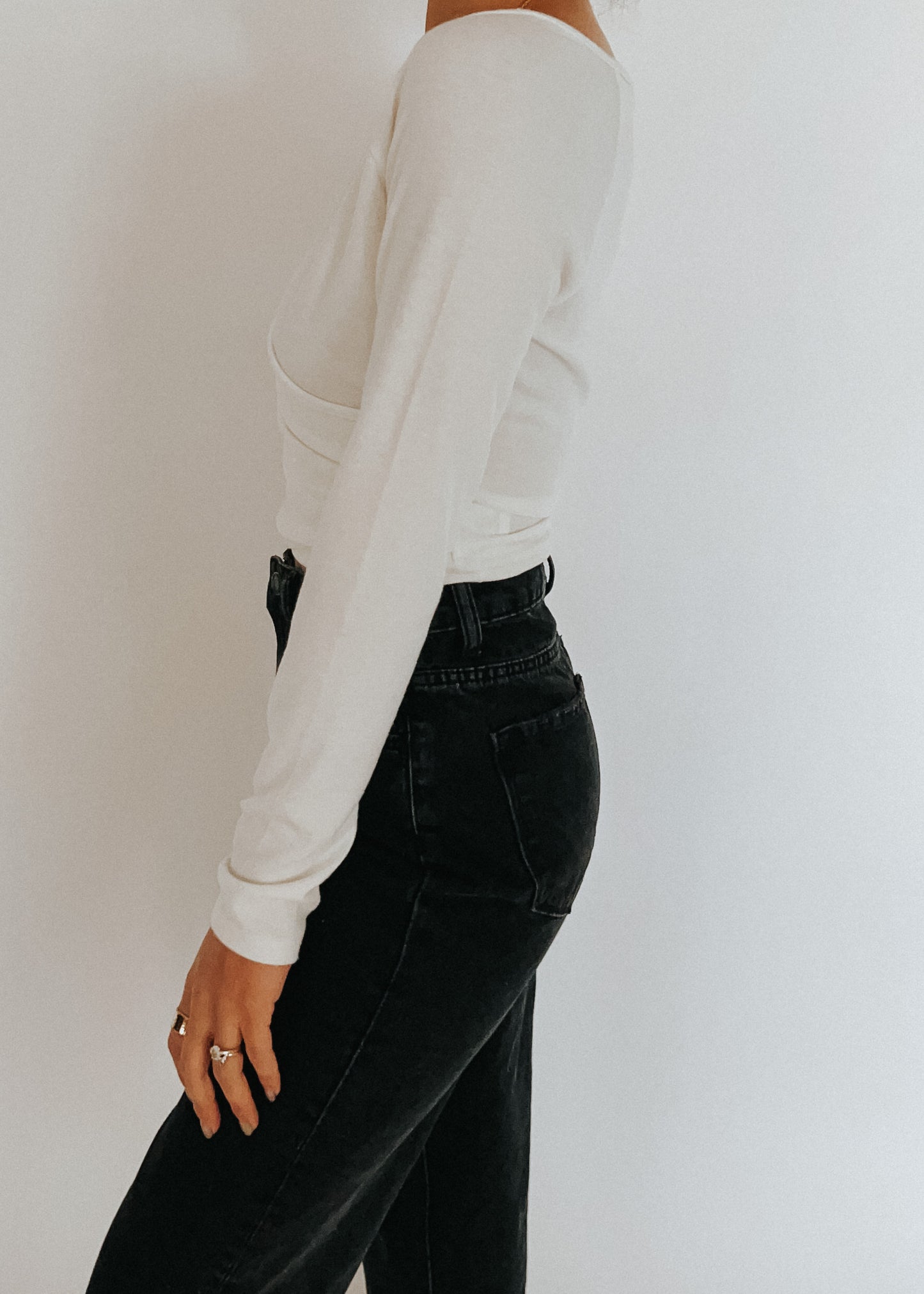 cross over long sleeve