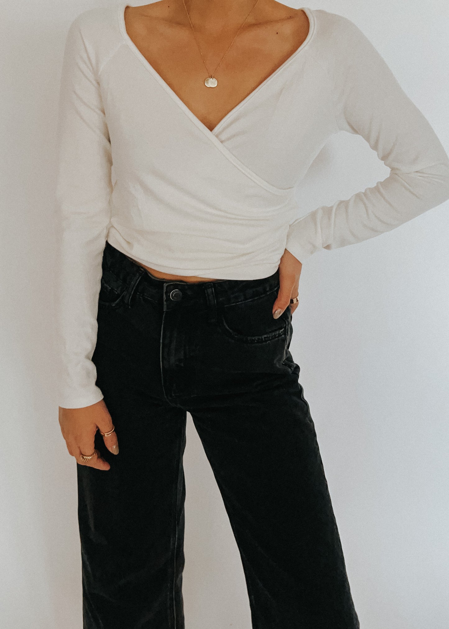 cross over long sleeve