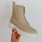 zipper crocodile booties