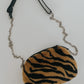 tiger fur bag