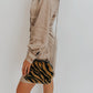 tiger fur bag