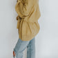 button cardi with tie