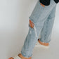 crossover platform sandals