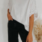 studded oversized tee