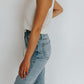 woven tank with tie