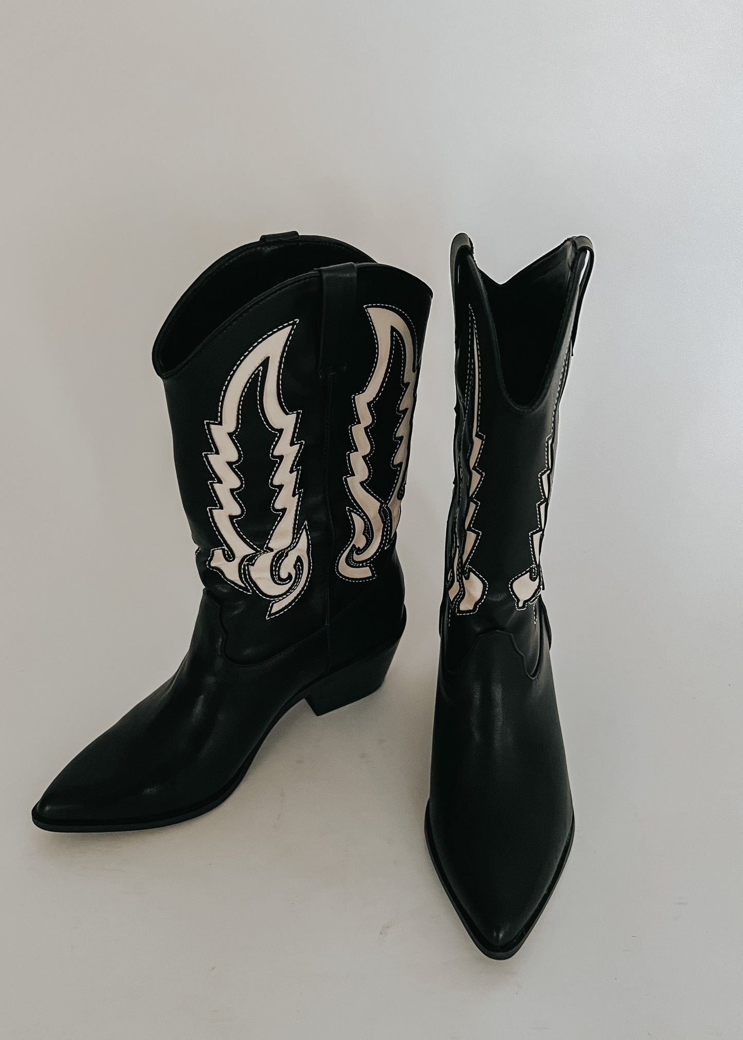 billini two tone cowboy boots