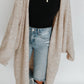 oversized slouchy cardi