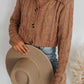 cropped cableknit cardi