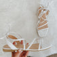 tie up sandals