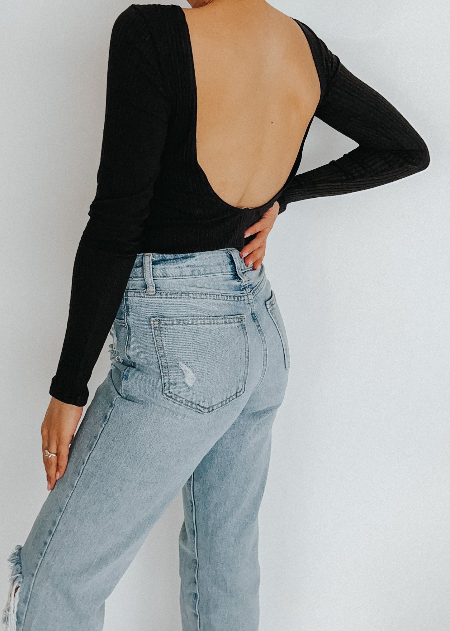 back scoop bodysuit