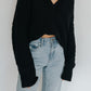 oversized ribbed sweater