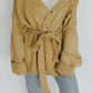 button cardi with tie